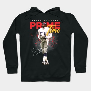 Deion Sanders Aesthetic Tribute 〶 Hoodie